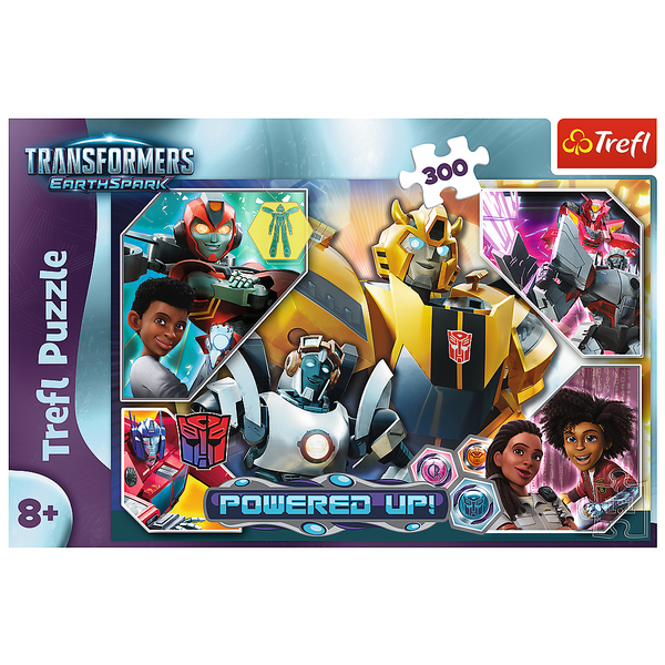 Puzzle - 300 - W świecie Transformers - Hasbro Transformers 23024