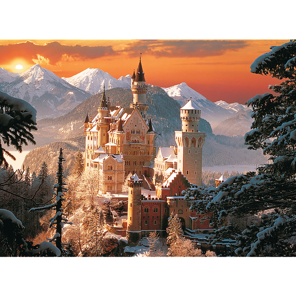 Puzzle - "3000" - Zimowy Zamek Neuschwanstein Trefl  33025