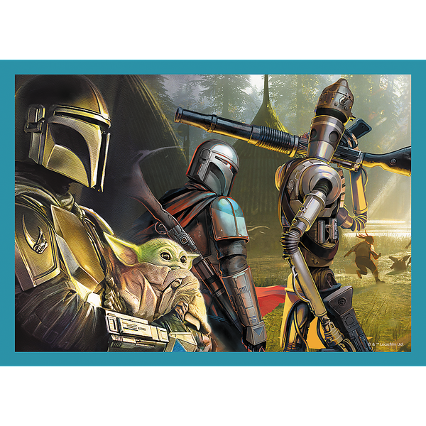 Puzzle - "4w1" - Mandalorian Trefl  34397