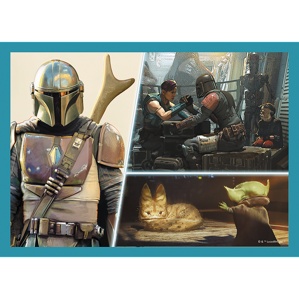 Puzzle - "4w1" - Mandalorian Trefl  34397