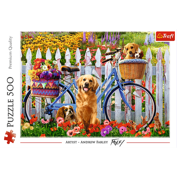 Puzzle 500 el. Pieska przygoda Trefl 37450