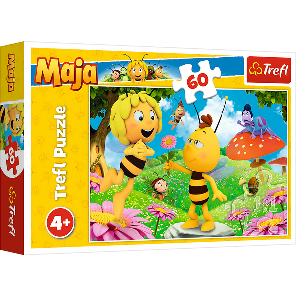 Puzzle - 60 - Kwiatek dla Mai - Studio 100 Maya the Bee 17330