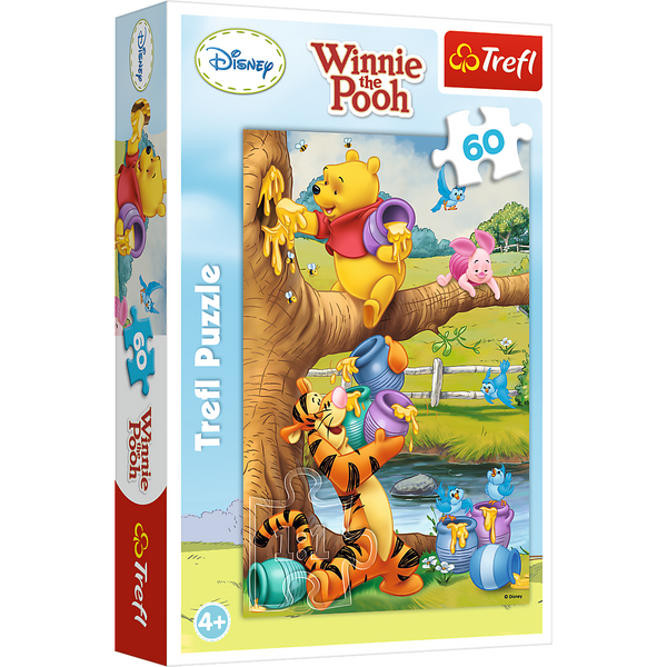 Puzzle - 60 - Małe co nieco - Disney Kubuś Puchatek 17264