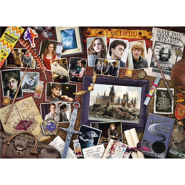 Puzzle Harry Potter 500 el. Pamiątki z Hogwartu Trefl 37400