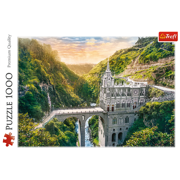 Puzzles - "1000" - Sanktuarium Las Lajas, Kolumbia Trefl 10724