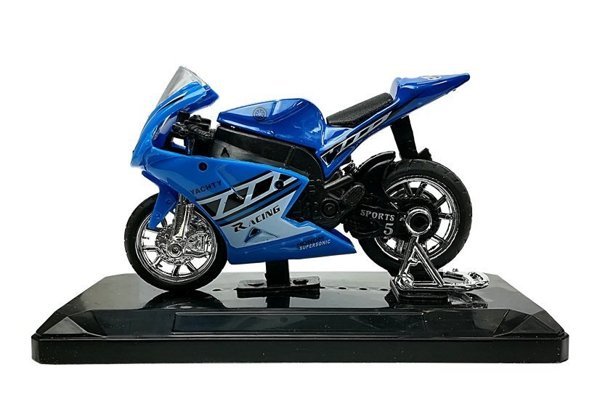 Sportowy Motocykl z Dźwiękami 1:18 4 Kolory