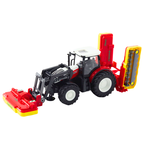 Traktor Rolniczy Z Kosiarkami Do Trawy Zdalnie Sterowany RC 2.4G 