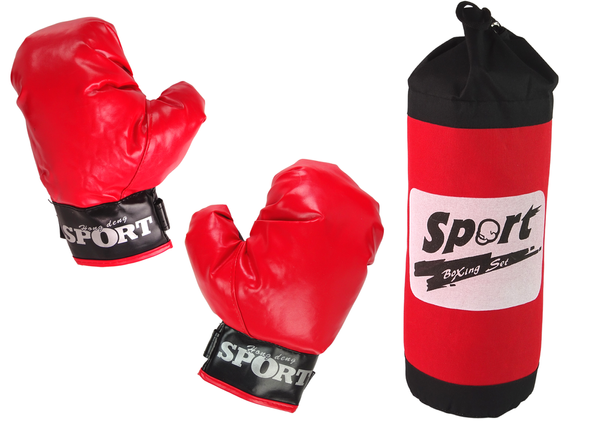 Zestaw Bokserski Worek Rękawice Bokserskie Boxing Set 