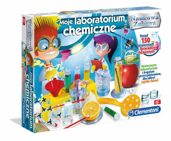 Zestaw Moje Laboratorium Chemiczne Clementoni 60250