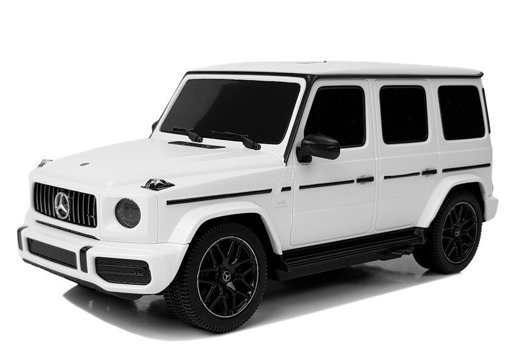  Auto Mercedes AMG G63 Zdalnie Sterowany R/C 1:24  Biały 2.4 G 