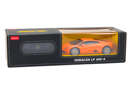  Auto R/C Lamborghini Huracan 1:24 Rastar Pomarańczowy