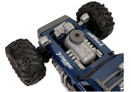 Auto Buggy Zdalnie Sterowany 1:12 2.4G Niebieski 20 km/h Para Wodna 