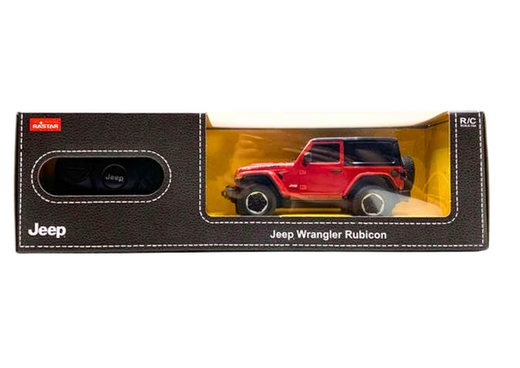 Auto R/C 1:24 Zdalnie Sterowany JEEP Wrangler JL Rubicon Czerwony