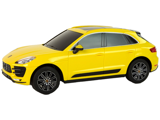 Auto R/C Porsche Macan Turbo 1:24 Rastar Żółty