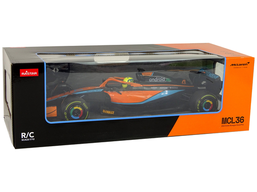 Auto R/C Wyścigowe McLarenF1 Rastar 1:12 Pomarańcz