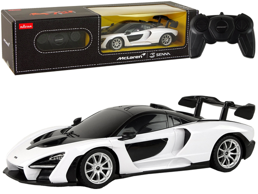 Auto Sportowe RC 1:18 Zdalnie Sterowany McLaren Senna Biały