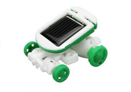 Edukacyjny Zestaw Robot Solarny Do Złożenia 6 w 1 Auto Wiatrak 