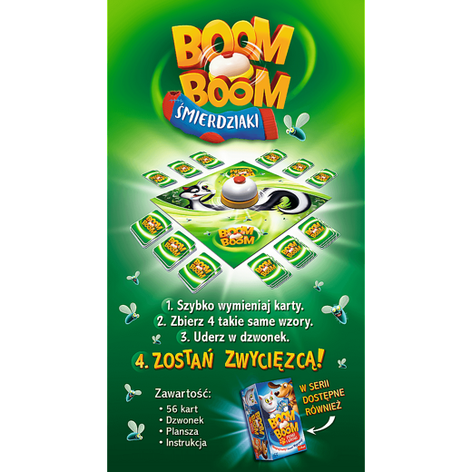 Gra Boom Boom - Śmierdziaki Trefl  01994