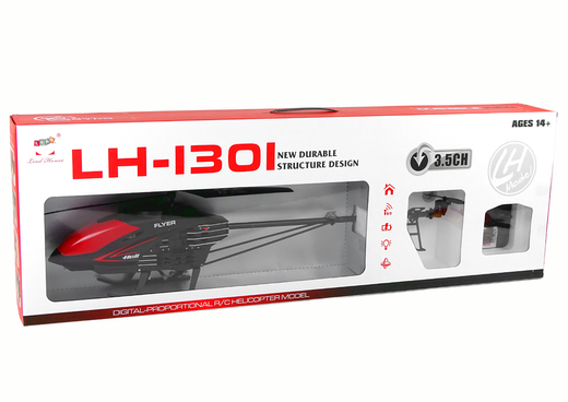 Helikopter Zdalnie Sterowany LH-1301 2.4G XXL 80cm