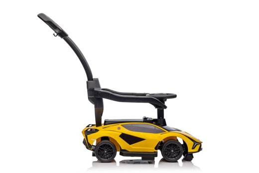 Lamborghini QLS-996T Ride-on With Pusher Yellow