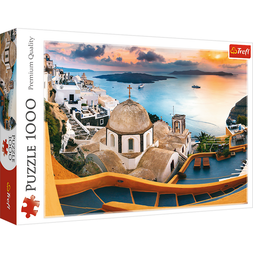 Puzzle - "1000" Bajkowe Santorini Trefl 10445