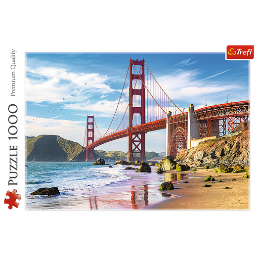 Puzzle - "1000" - Most Gate Bridge, San Francisco, USA 10722