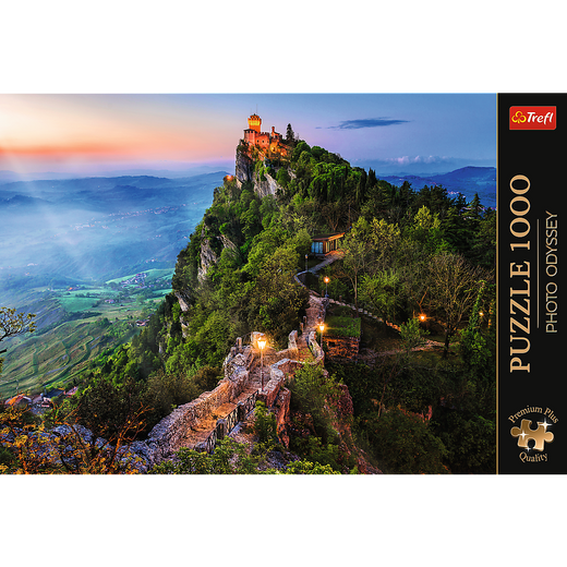 Puzzle - "1000 Premium Plus" - Photo Odyssey: Wieża Cesta, San Marino Trefl 10822