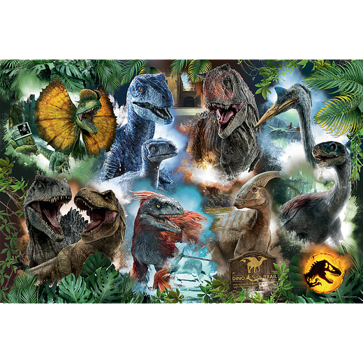 Puzzle - 300 - Ulubione dinozaury - Universal Jurassic World 23013