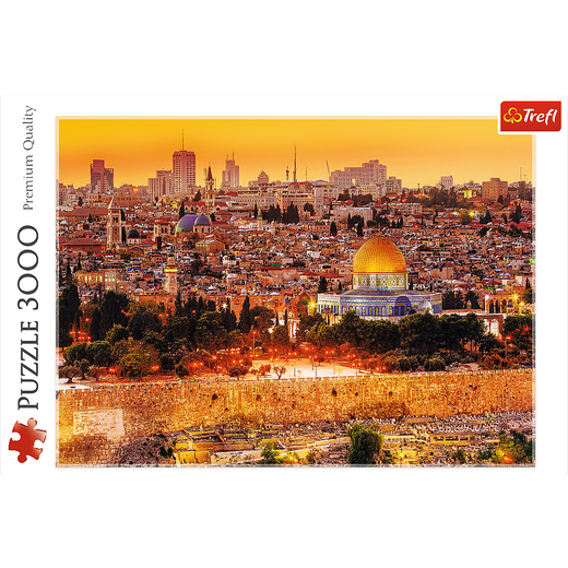 Puzzle - "3000" - Dachy Jerozolimy Trefl 33032