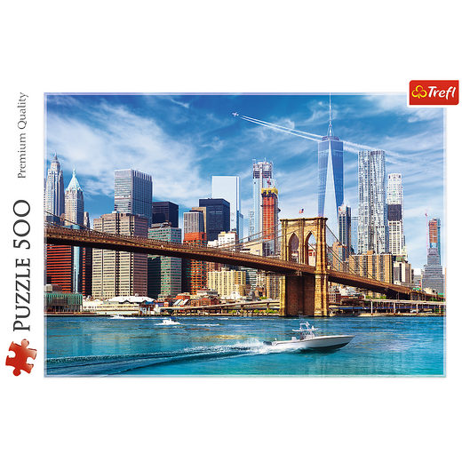 Puzzle 500 el. Widok na Nowy Jork Trefl 37331