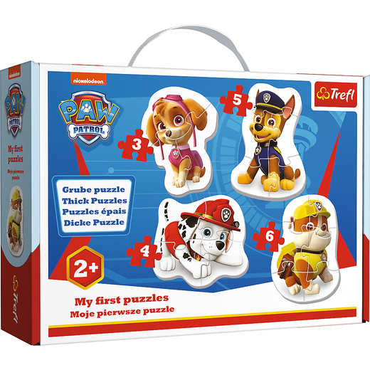 Puzzle - Baby Classic - Skye, Marshall, Chase i Rubble - Viacom PAW Patrol 36087