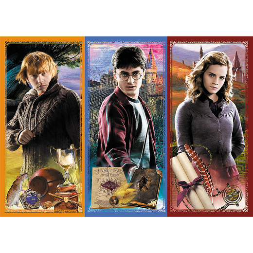 Puzzle Harry Potter 200 el. W świecie magii i czarów Trefl 13277