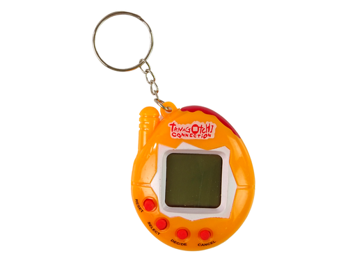 Tamagotchi w Jajku Gra Elektroniczne Zwierzątko Pomarańczowe