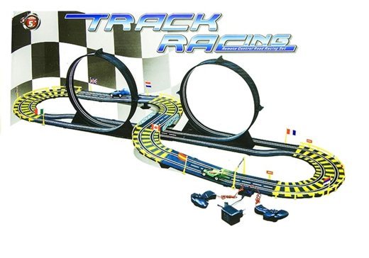 Tor Samochodowy Track Racing Dwa Auta 565 cm