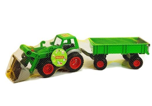 Traktor Ładowarka z Przyczepą Farmer Zielony 8817 Polesie 