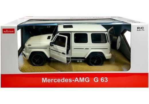 Zdalnie Sterowany Mercedes G63 Rastar R/C Biały