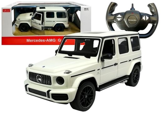 Zdalnie Sterowany Mercedes G63 Rastar R/C Biały