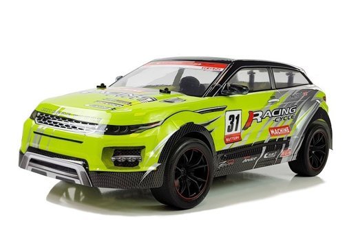 Zdalnie sterowane Autko Rajdowe 1:10 Zielone R/C