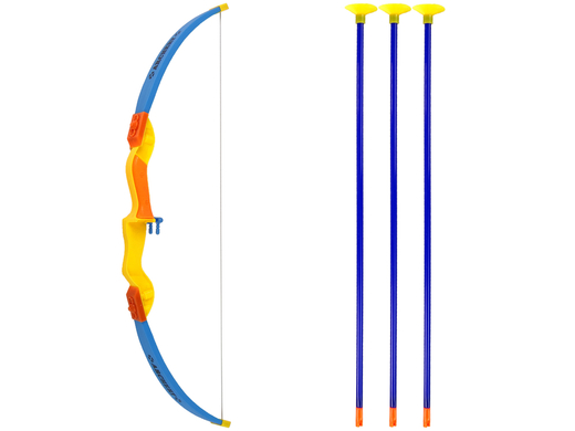 Zestaw Strzelecki Łuk Sportowy Tarcza Strzały Pomarańczowy 